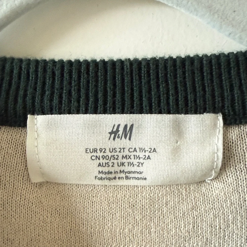 H&M Dark Green Knit Sweater